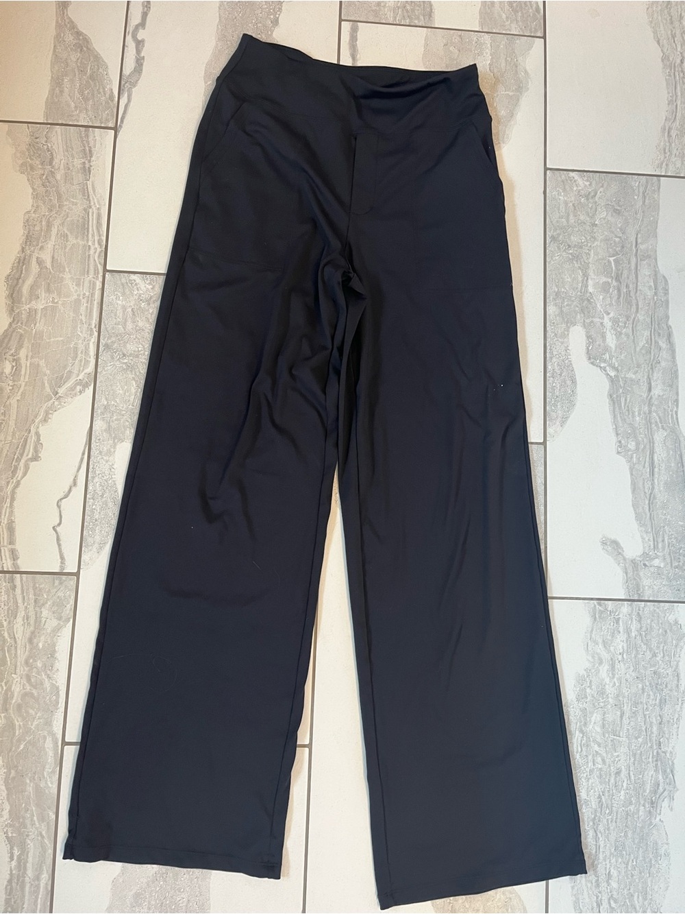 Wide Leg Women’s Pants - Black